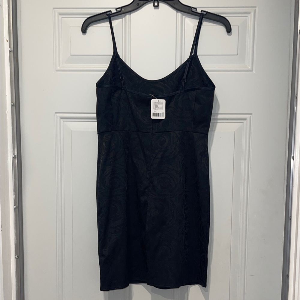 Urban Renewal Black Mini Slip Dress - Picture 3 of 13